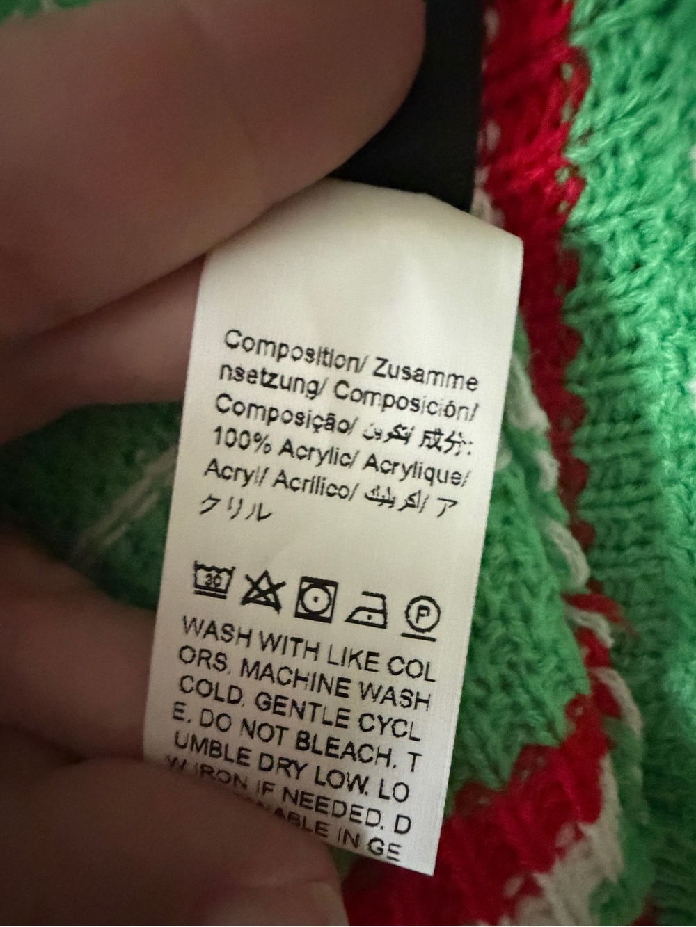 NWOT SHEIN Granny Square Sleeve Crochet Cardigan - Picture 8 of 8